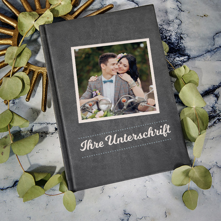 Ihr Foto - Notizbuch A5 mit Aufdruck